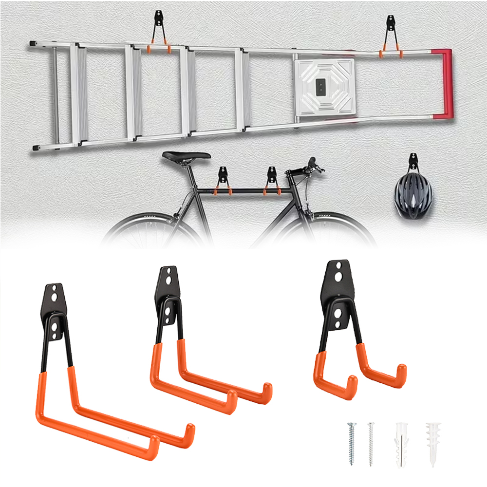 Smart Garden Storage - Heavy Duty Wall Mount Metal Hook
