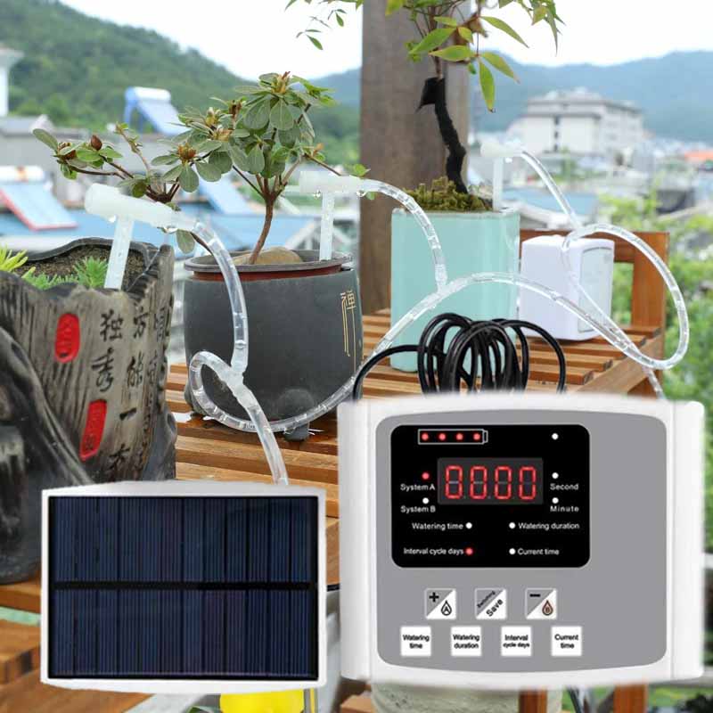 Smart Garden Tap Timer - Automatic Solar Energy Drip Irrigation Device