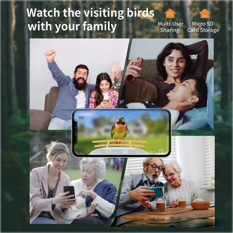 Smart AI Bird Feeder with Bird - огляд і ціна Smart Garden Ai