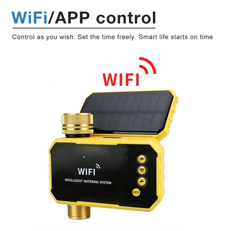 AA84 WIFI Solar Irrigation Tim - огляд і ціна Smart Garden Tap Timer