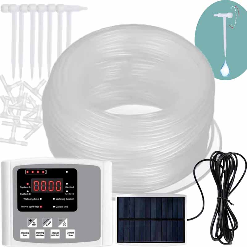 Automatic Solar Energy Drip Ir - огляд і ціна Smart Garden Tap Timer