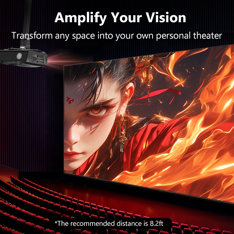 Projector 4k For Google Smart  - огляд і ціна Smart Garden Video