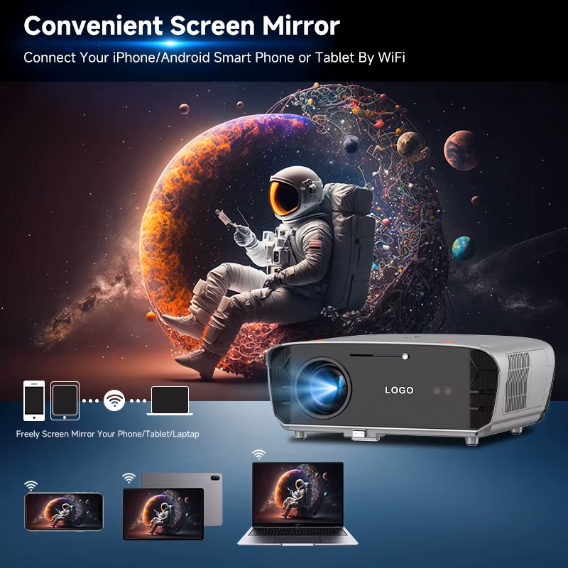 Projector 4k For Google Smart  - огляд і ціна Smart Garden Video
