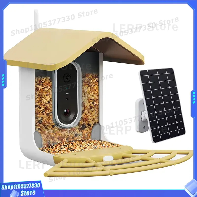 Solar Powered Bird Feeder Came - огляд і ціна Smart Garden Ai