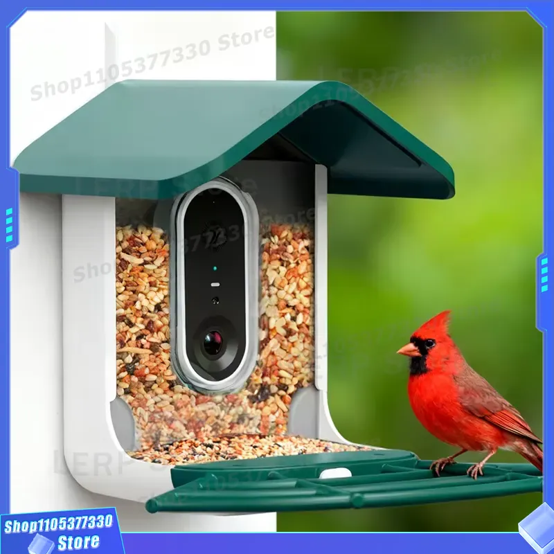 Solar Powered Bird Feeder Came - огляд і ціна Smart Garden Ai
