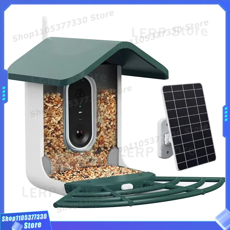 Solar Powered Bird Feeder Came - огляд і ціна Smart Garden Ai