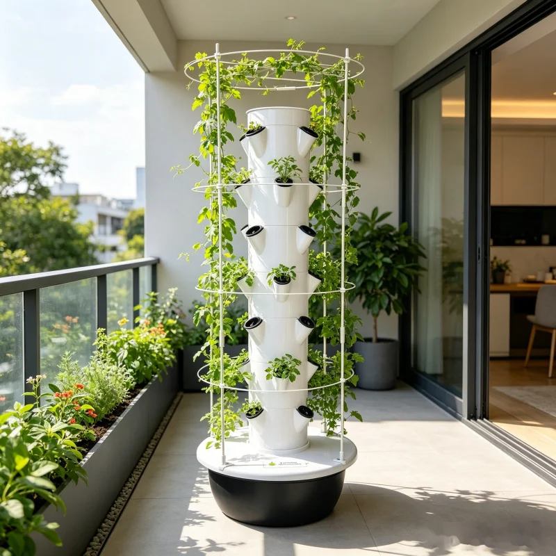 7 Layer Vertical Hydroponic Ga - огляд і ціна Smart Garden Trellis