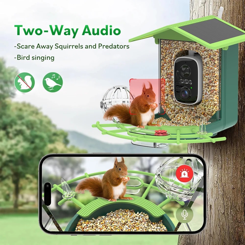 Smart AI Bird Feeder Bird Iden - огляд і ціна Smart Garden Ai