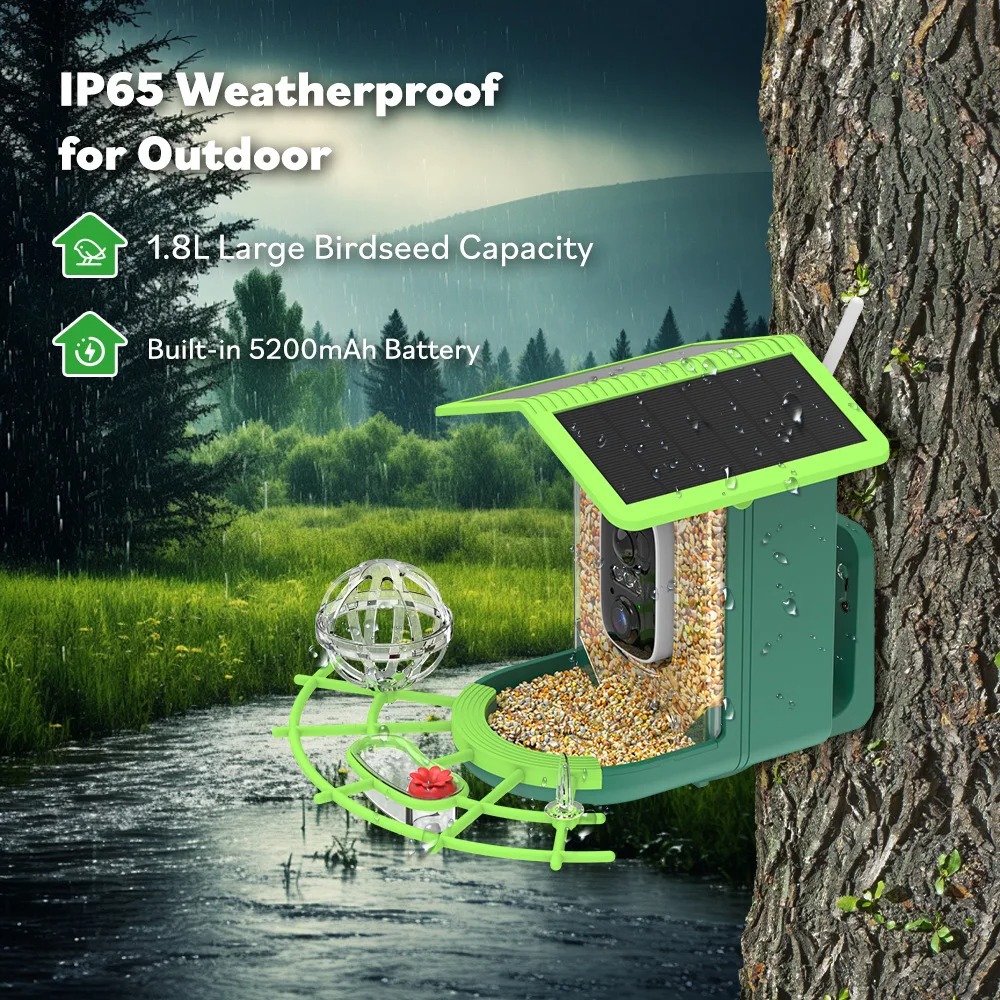 Smart AI Bird Feeder Bird Iden - огляд і ціна Smart Garden Ai