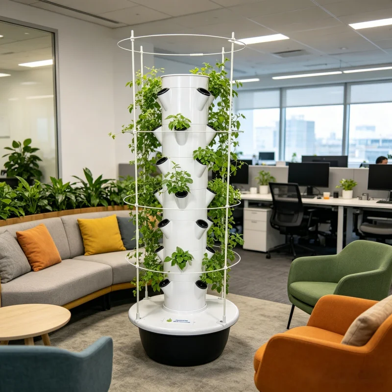9 Layer Hydroponic Tower Garde - огляд і ціна Smart Garden Trellis