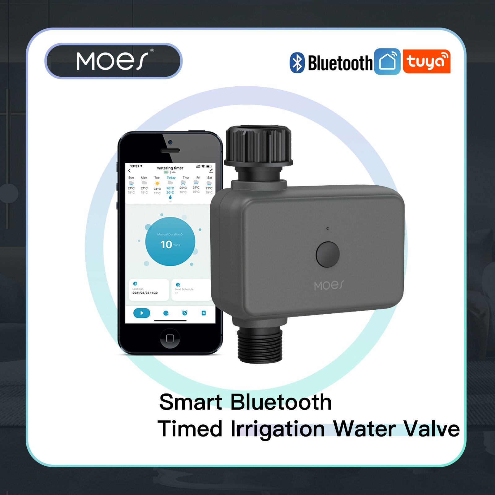 Moes Smart Tuya Bluetooth Wate - огляд і ціна Smart Garden Home