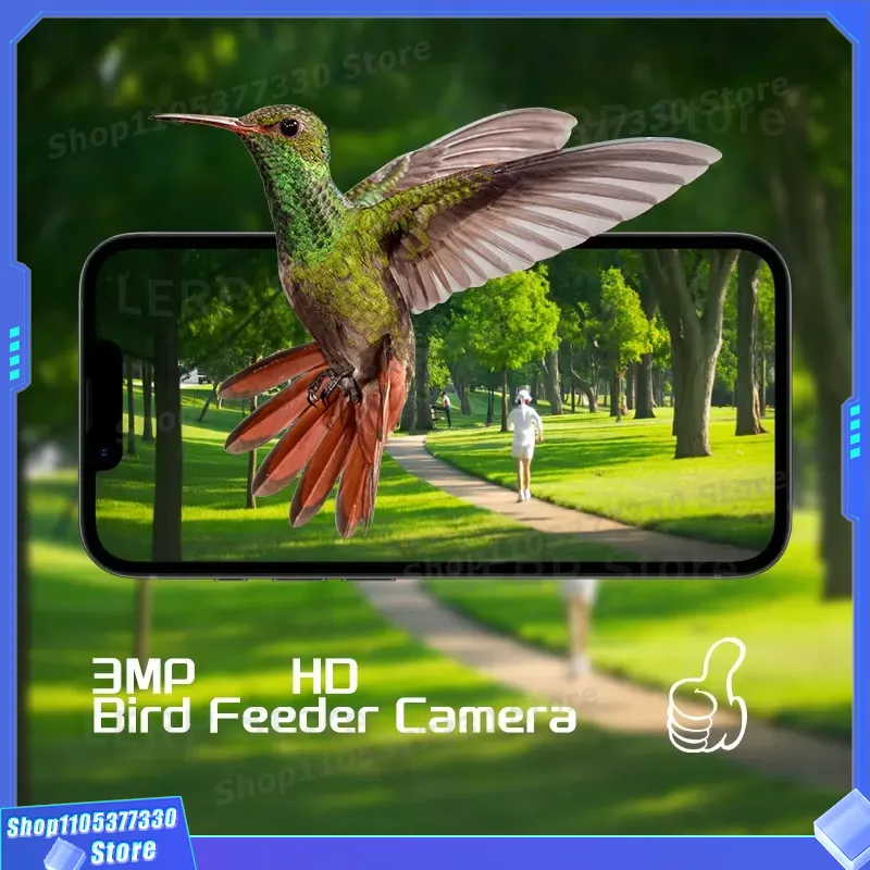 3MP HD Smart Bird Feeder with  - огляд і ціна Smart Garden Ai