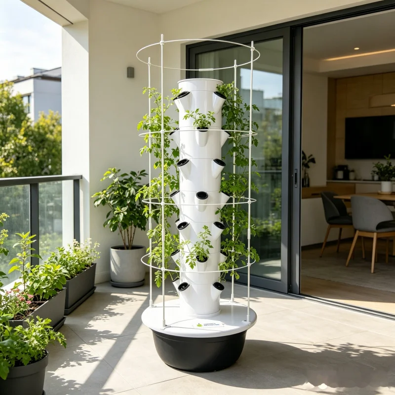 9 Layer Hydroponic Tower Indoo - огляд і ціна Smart Garden Trellis