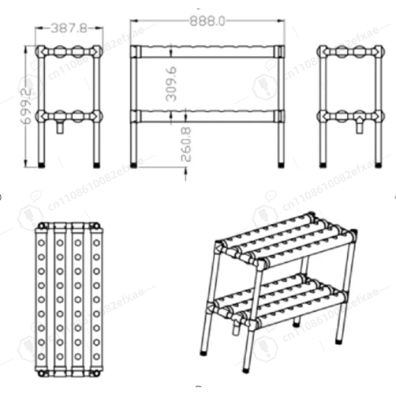 NFT Channel Hydroponics System - огляд і ціна Smart Garden Hanging Baskets