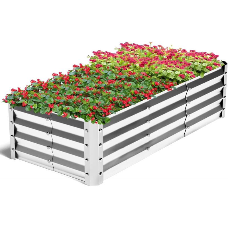 Large Bottomless Galvanized Ga - огляд і ціна Smart Garden Storage