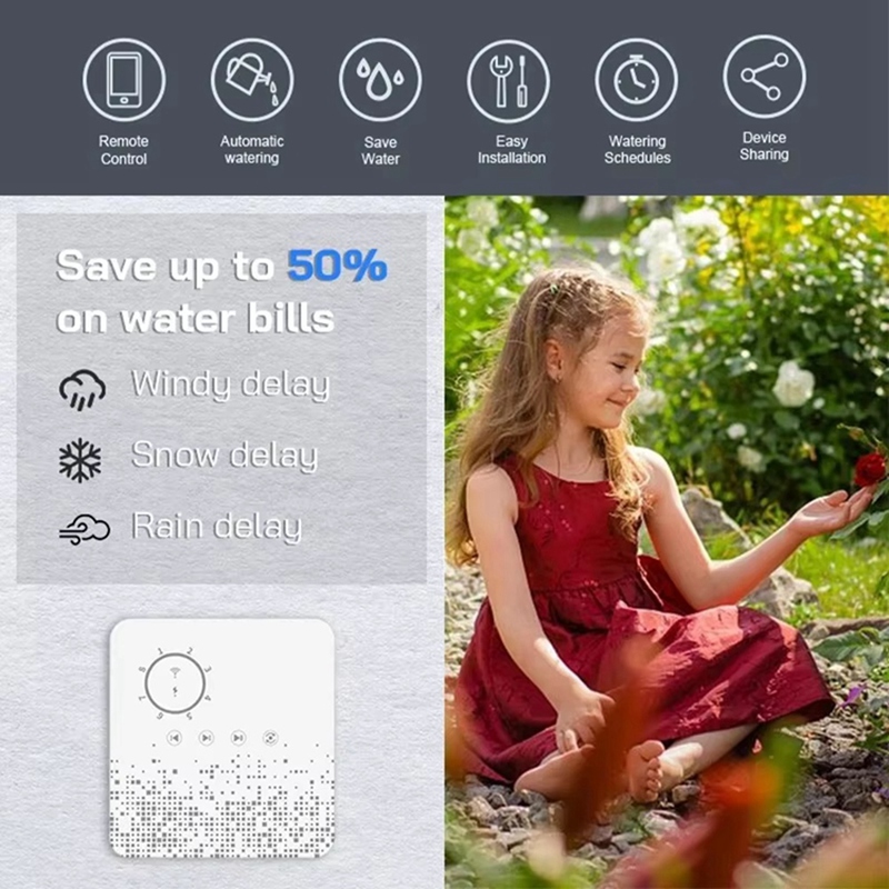 Tuya WiFi Smart Sprinkler Cont - огляд і ціна Smart Garden Home
