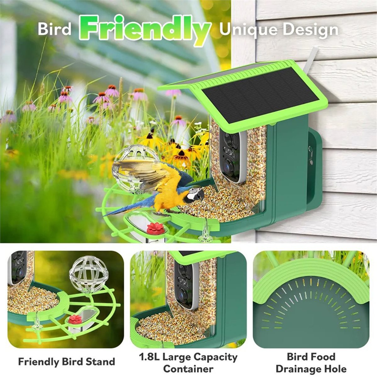 ABPP Smart Bird Feeder Camera  - огляд і ціна Smart Garden Ai