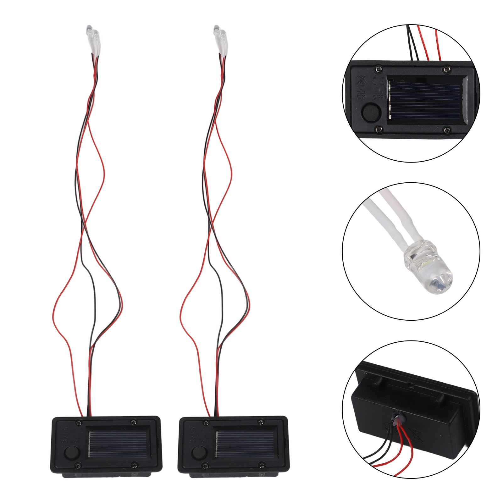 2pcs Solar Light Boxes Replace - огляд і ціна Smart Garden Storage
