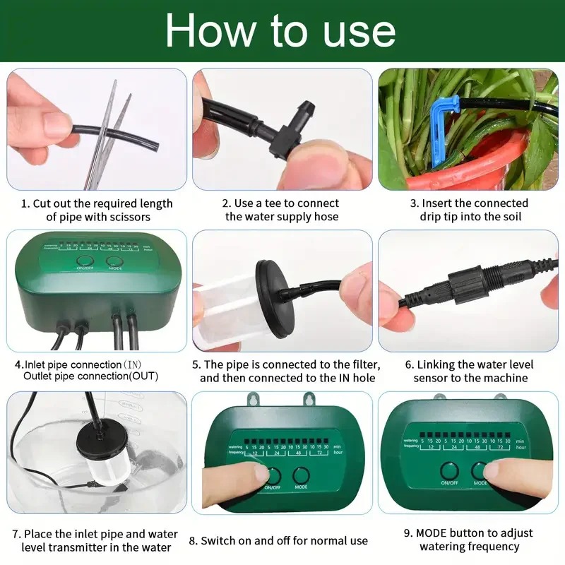 Solar Intelligent Irrigation K - огляд і ціна Smart Garden Home