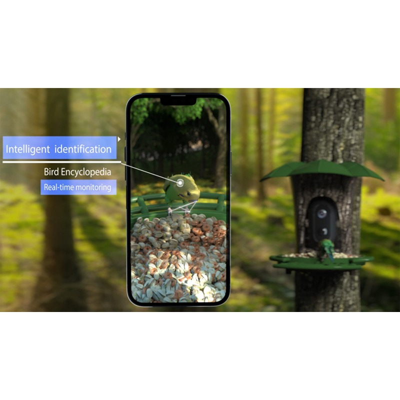 Solar AI Smart Bird Feeder Bir - огляд і ціна Smart Garden Ai
