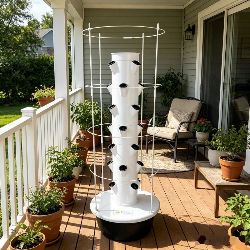 9 Layer Hydroponic Tower Garde - огляд і ціна Smart Garden Trellis
