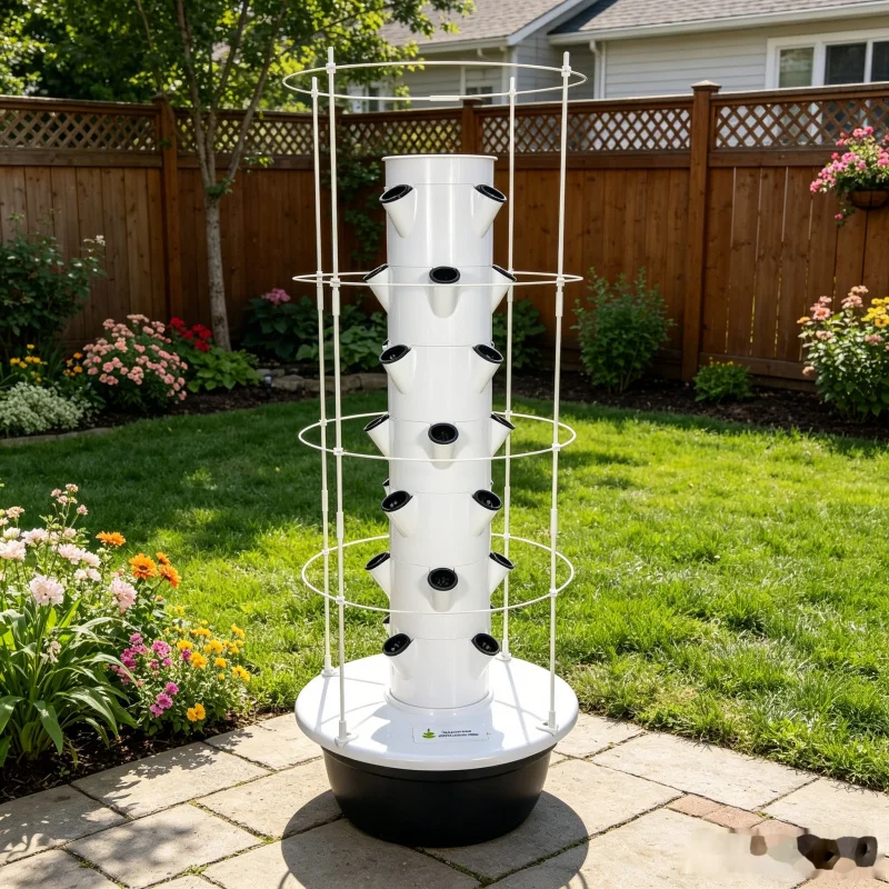 9 Layer Hydroponic Tower Garde - огляд і ціна Smart Garden Trellis