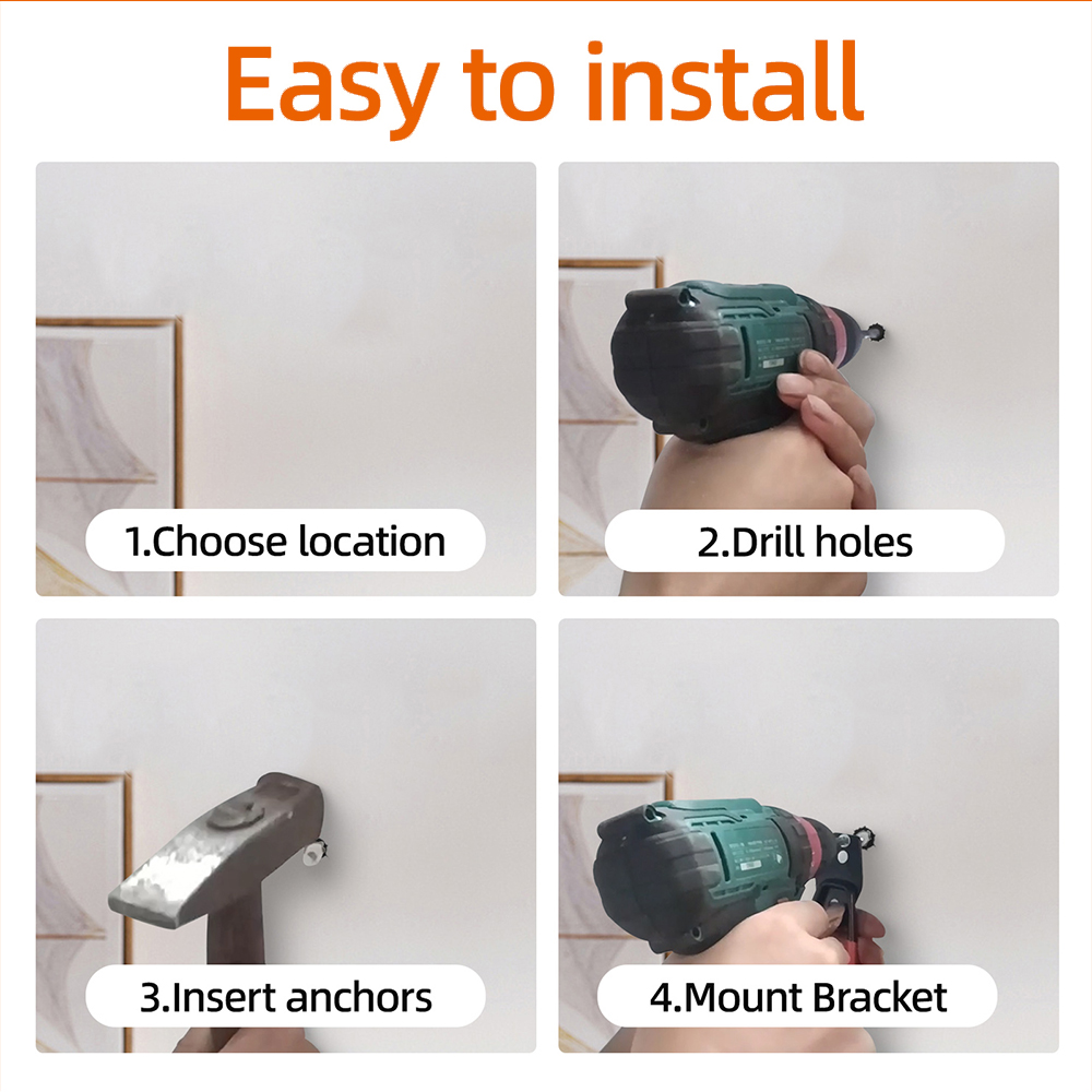 Heavy Duty Wall Mount Metal Ho - огляд і ціна Smart Garden Storage