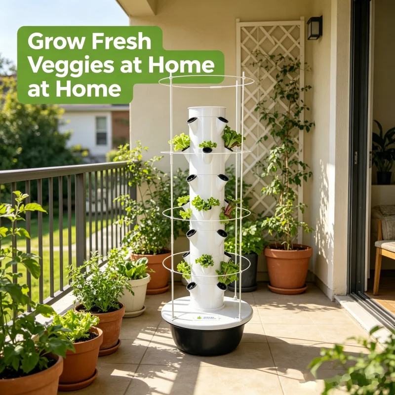 5-Layer Vertical Hydroponic Ga - огляд і ціна Smart Garden Trellis