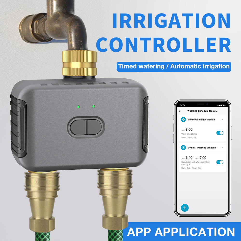 Tuya 2 Zone Watering Timer Gar - огляд і ціна Smart Garden Home